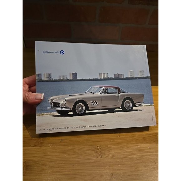 Gooding & Company Pebble Beach Auction VINTAGE Car Catalog Book August 16 2015 - Picture 2 of 5